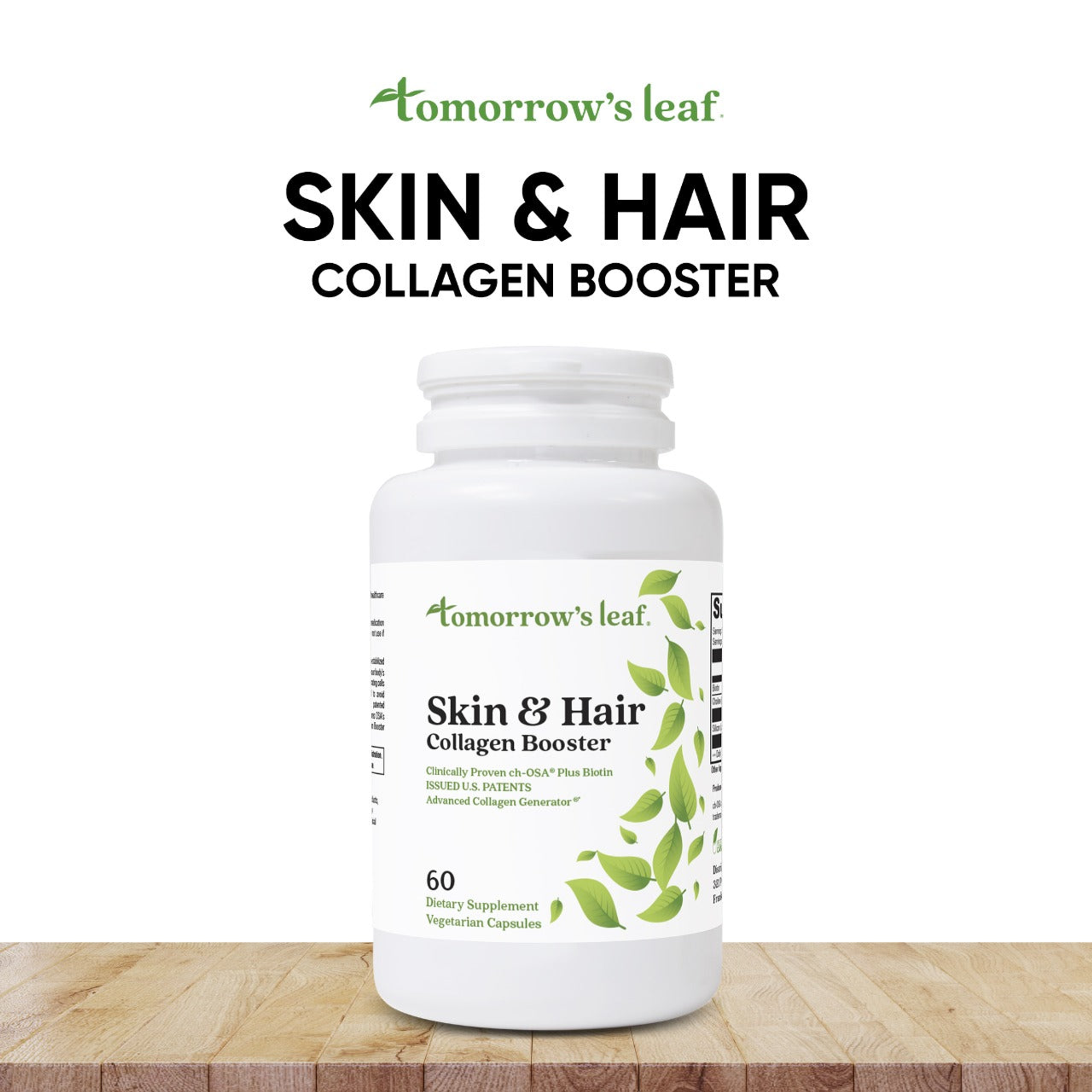 Tomorrow's Leaf Skin & Hair Collagen Booster Tomorrow's Leaf Skin & Hair Collagen Booster