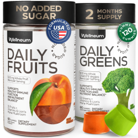 Super Fruit Super Greens Gummies for Adults