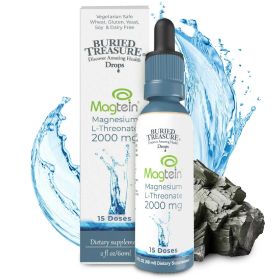 Liquid Nutrients MagTein Magnesium Drops, 2 oz