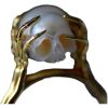 Headache Skull Pain Mood Ring Personality Skull Hand Carved