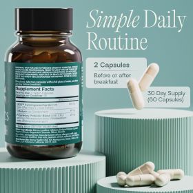 BIOMA Probiotics - Digestive Health Probiotic - Gut Support for Men & Women with Xylooligosaccharides, Tributyrin & Bifidobacterium - Vegan &...