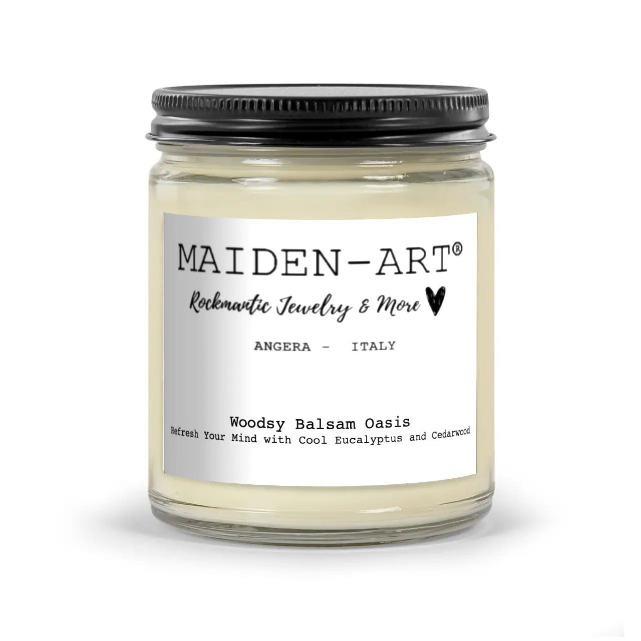 Woodsy Balsam Oasis - Candle for Mindfulness & Meditation - Aromatherapy Candle Woodsy Balsam Oasis - Candle for Mindfulness & Meditation - Aromatherapy Candle