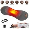 Portable 3 in 1 Lumbar Massager with Heating Vibration Airbag Stretch, Memory Foam Back Support Pillow for Home Office Car, Ideal Gift for Men Women