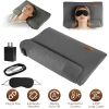 USB Corded Neck Massager with Dual-Mode (Vibration + Heat), 30-Min Auto Shut-Off, 55D Memory Foam for Neck & Shoulder Tension Relief