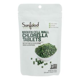 Sunfood Superfoods Chlorella Tablets - 1 Each - 2 Oz