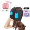 Migraine Relief Hat Gel Hot Cold Therapy Ice cap 360 Pain Mask Gel Release Pressure Head Massager Relax Pain Pack Eye Masks with Free Gift
