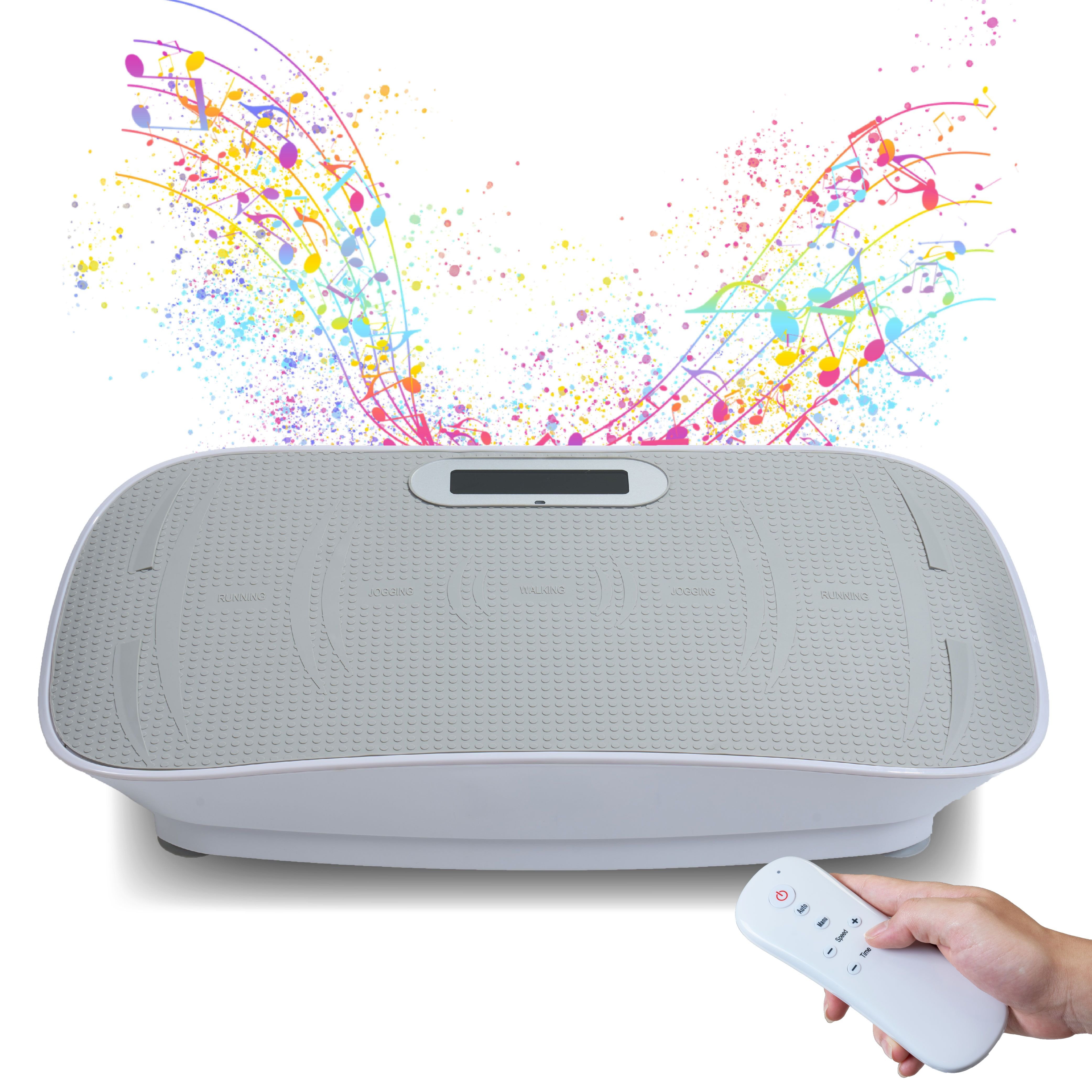 Full Body Vibration Platform Crazy Fitness Massage 10-Frequency Weight Loss & Fat Burner Shaking Machine For Unisex Grey 034 Full Body Vibration Platform Crazy Fitness Massage 10-Frequency Weight Loss & Fat Burner Shaking Machine For Unisex Grey 034