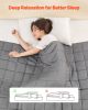 Weighted Blanket 20lb 88 x 104" King Size Cooling Breathable Heavy Blanket