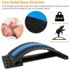 Back Massage Stretching Device Multi-Level Lumbar Spinal Support  Herniated Disc Upper Lower Back Pain Relief