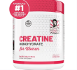 Women's Creatine Powder (with Collagen, Branched-Chain Amino Acid Blend) - Protects Nail Health, 30 Servings, No Sucrose, No Additives, 8.46 Ounces