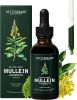 Betterbrand Mullein Drops for Lung Detox - Mullein Leaf Tincture with Chlorophyll - Helps Support Respiratory Health, Alcohol-Free