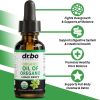 Oregano Oil Organic Liquid Drops - 6 Month Supply Organic Oil of Oregano Drops Liquid Tincture Extract, Cleanse, Detox, Immune Support