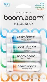 Nasal inhaler stick | Steam flow technology | Cool and refreshing feeling | Naturally improves mood | Simple ingredients | Essential oil + menthol inh