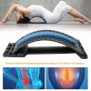 Back Massage Stretching Device Multi-Level Lumbar Spinal Support  Herniated Disc Upper Lower Back Pain Relief