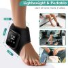 Foot Massager for Neuropathy, Rechargeable Ankle Heating Pad with Massage for Circulation, Foot and Ankle Massager for Pain Relief