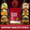 VivoNu Blood Sugar Complex Supplement | Advanced Formula with 20 Herbs and Vitamins with Cinnamon, Turmeric, Black Pepper, Licorice and More, Vegan