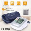 Digital Arm Blood Pressure Monitor LCD Digital Heart Beat  Gauge Health Test w/Voice