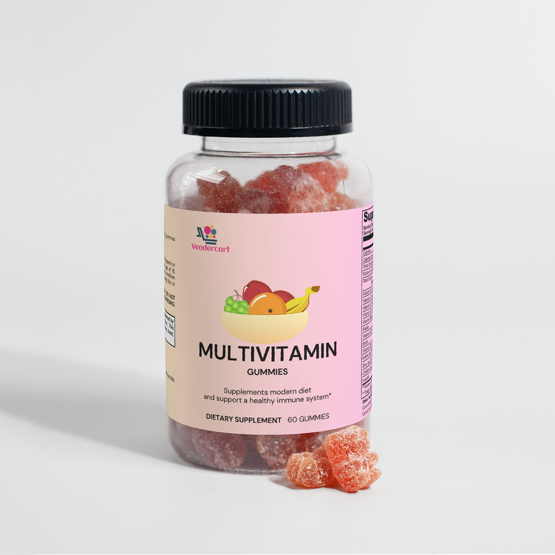 MULTIVITAMIN BEAR GUMMIES, 60 GUMMIES MULTIVITAMIN BEAR GUMMIES, 60 GUMMIES