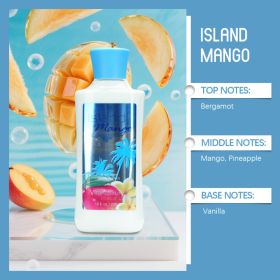 12-Fragrance Body Lotion, 10 Oz Per Bottle, Moisturizing And Fragrant Body Lotion, 12-hour Long-lasting Hydration (Option: ISLAND MANGO)
