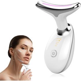Neck Face Massager Face Sculpting Tool 3 Colour Modes And Vibration For Facial Massager For Double Chin (Option: W13535399)