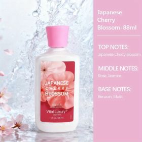 12-Fragrance Body Lotion, 10 Oz Per Bottle, Moisturizing And Fragrant Body Lotion, 12-hour Long-lasting Hydration (Option: Japanese Cherry Blossom)