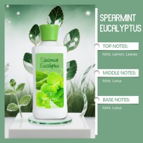 12-Fragrance Body Lotion, 10 Oz Per Bottle, Moisturizing And Fragrant Body Lotion, 12-hour Long-lasting Hydration (Option: Spearmint Eucalyptus)