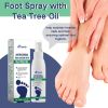 Tea tree oil foot spray, tea tree oil foot spray, foot and shoe refresher, quick-drying and easy to carry