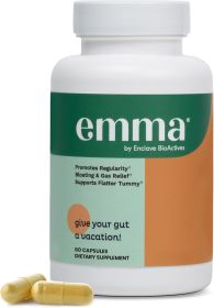 Gastrointestinal health soothing dietary supplement, helping to improve intestinal leakage, regulate digestive function (Style: capsule-1)