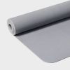 Soft Yoga Mat Gray 68 Inches (L), 26 Inches (W), 3 Millimeter thick