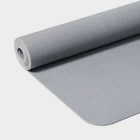 Soft Yoga Mat Gray 68 Inches (L), 26 Inches (W), 3 Millimeter thick (Color: Grey)