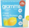 GRAMMS Clear Protein Powder, containing 20g of protein, suitable for both men and women | Lactose-free, grass-fed whey isolate protein, gluten-free