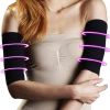 Weight Loss Arm Sleeves (Fit Up To 70kg); Shaper Massage Sleeves For Slimming Arms; Fat Burning Running Arm Wraps