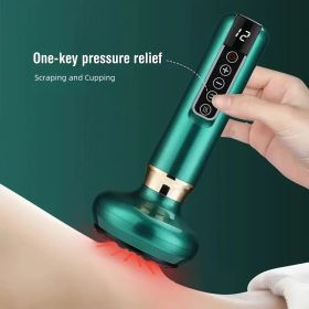 HolidayHealing Portable Massager for Festive Stress Relief (LISHA H-3: Green steel ball design)