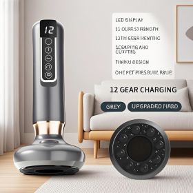 GiftofEase Portable Massager for Travelers and Fitness Enthusiasts (LISHA H-10: Grey)