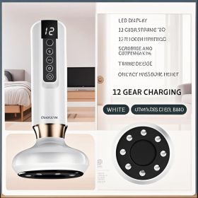 HolidayHealing Portable Massager for Festive Stress Relief (LISHA H-3: White steel ball style)