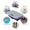 Vibration Plate Fitness Platform, Whole Body Exercise Machine for Lymphatic Drainage, Shaking Workout Board with 120 Speed Levels