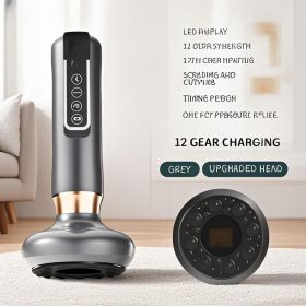 HolidayHealing Portable Massager for Festive Stress Relief (LISHA H-3: Grey)