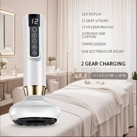 HolidayHealing Portable Massager for Festive Stress Relief (LISHA H-3: White)